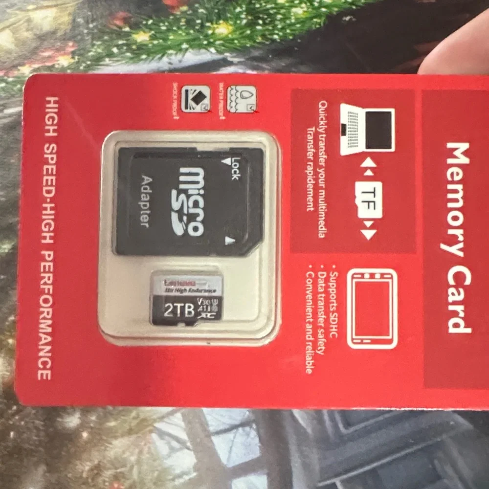 Adidas White Memory Card Packaging